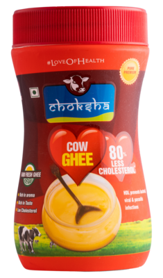 Low cholesterol cow ghee